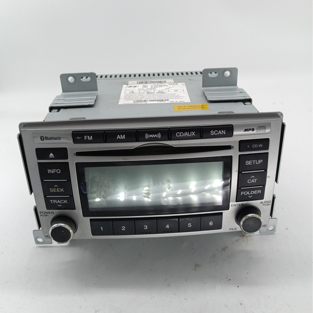 Hyundai Santa Fe Radio CD Player Bluetooth XM MP3 96180-0W500BS PA910CMLXM b2